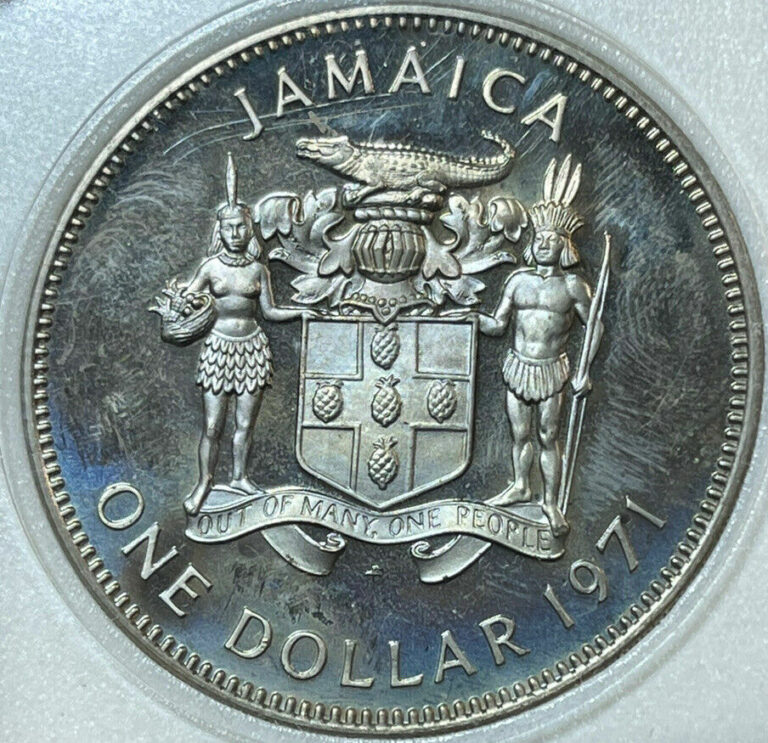 Read more about the article 1971 Jamaica One Dollar World Coin Proof Condition In Holder