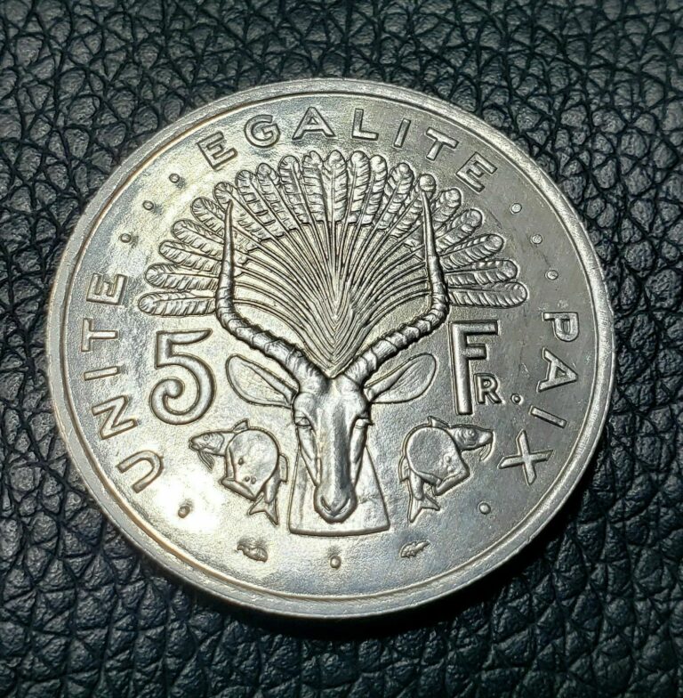 Read more about the article 1991 Djibouti 5 Francs Coin