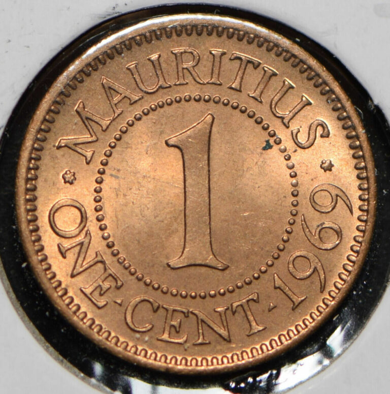 Read more about the article Mauritius 1969 Cent  150134 combine shipping