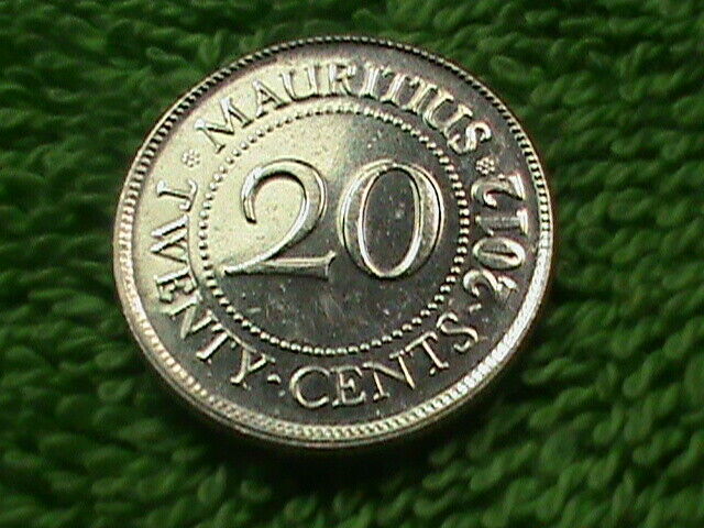 Read more about the article MAURITIUS   20 Cents   2012   UNC  .