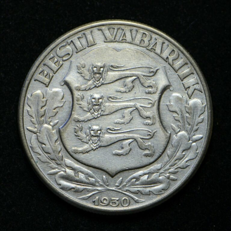 Read more about the article 1930 Estonia 2 Krooni Silver Coin (bb8548)