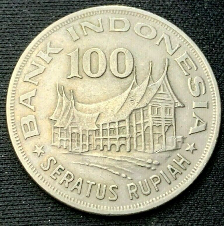 Read more about the article World Coin 1978 Indonesia 100 Rupian Coin XF    #K978