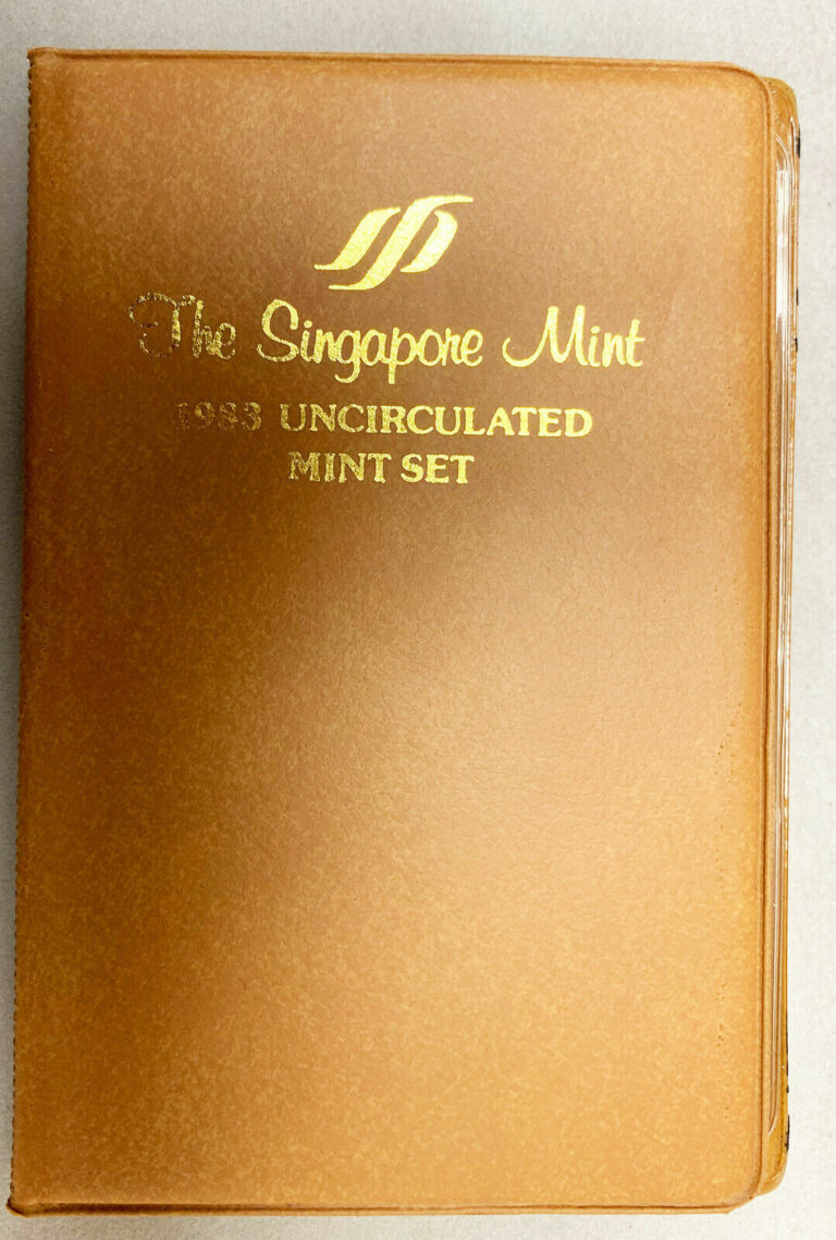 Read more about the article 1983 Singapore Mint Set (6) – YEAR of BOAR – In Original Wallet