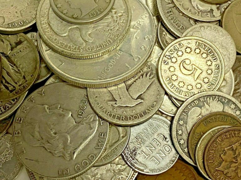 Read more about the article Mixed United States Coin Grab Bag…Half Cents – Silver Dollars..Volume Discount