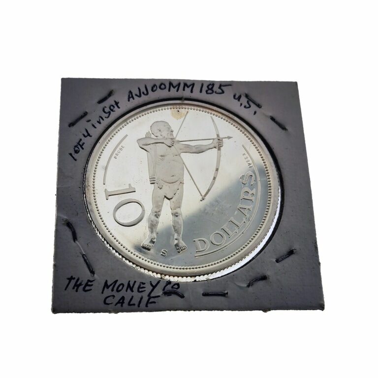 Read more about the article 1990 Silver Coin  Namibia Coin  Independence  10 Dollars  Proof