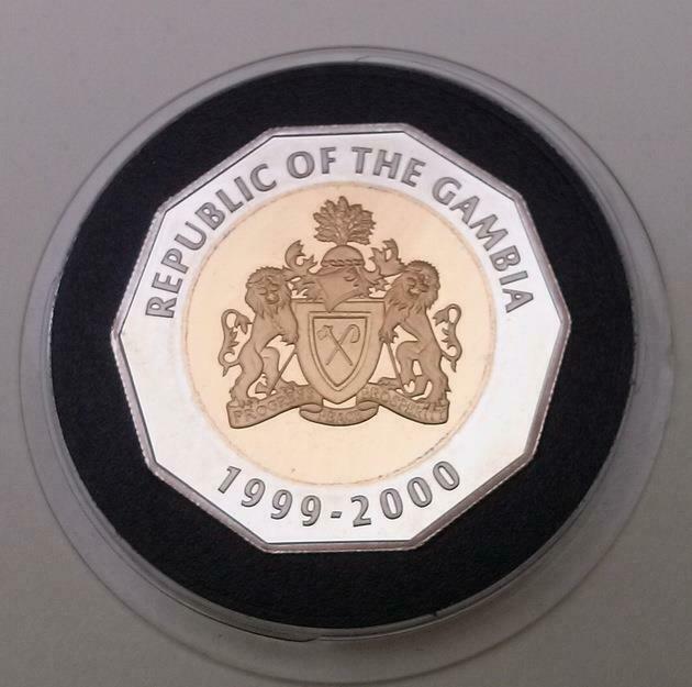 Read more about the article Gambia 1999 Millennium Coin Silver Proof With COA