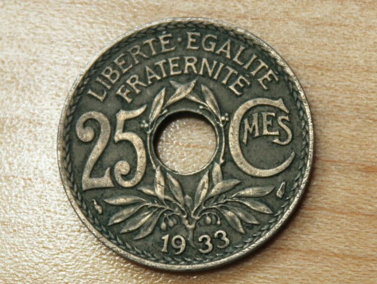 Read more about the article 1933 France 25 Centimes