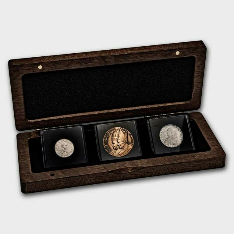 Read more about the article Vatican City Double Canonization 3-Coin Set BU – SKU#232681