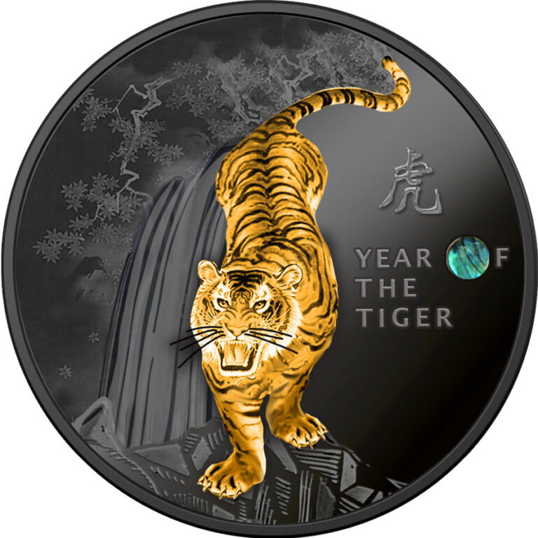 Read more about the article 2022 Cameroon Year of the Tiger Ruthenium .999 Silver Coin COA and OGP