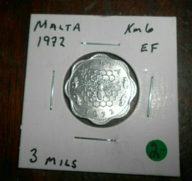 Read more about the article MALTA 1972  3 MILS COIN