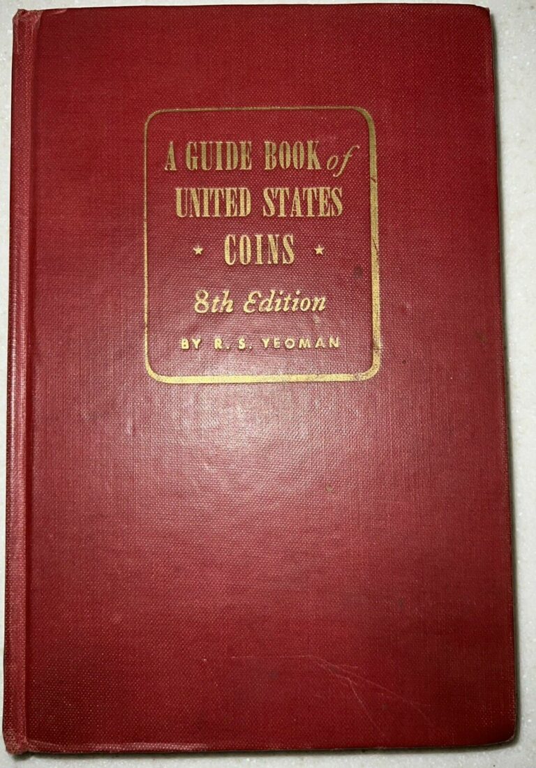 Read more about the article 1955 GUIDE BOOK OF UNITED STATES COINS 8th EDITION “REDBOOK” BY R. S. YEOMAN