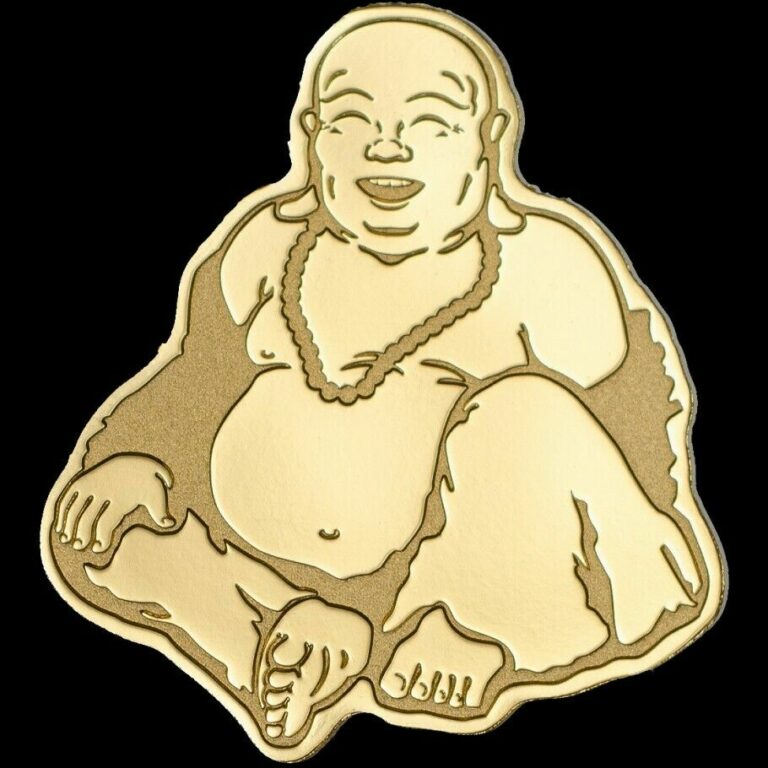 Read more about the article Palau 1/2 gram Gold $1 Golden Laughing Buddha