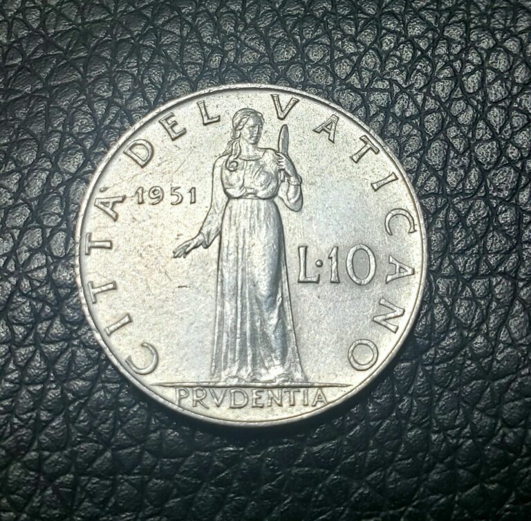 Read more about the article 1951 Vatican City 10 Lira Coin