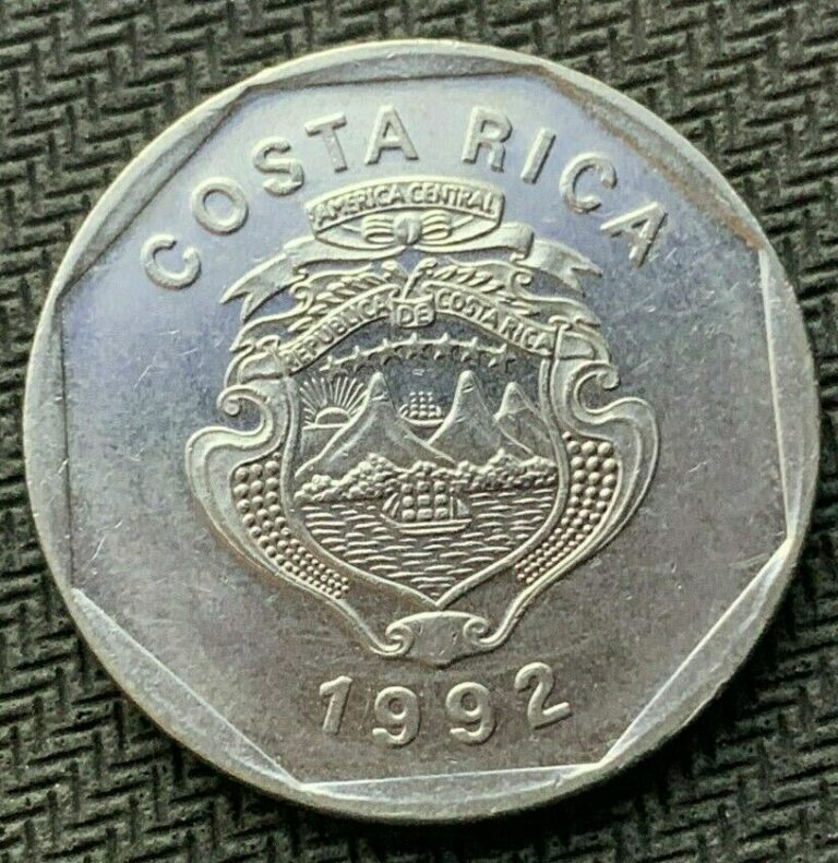 Read more about the article 1992 Costa Rica 10 Colones Coin UNC  3 Year Issue  High Grade World Coin   #B594