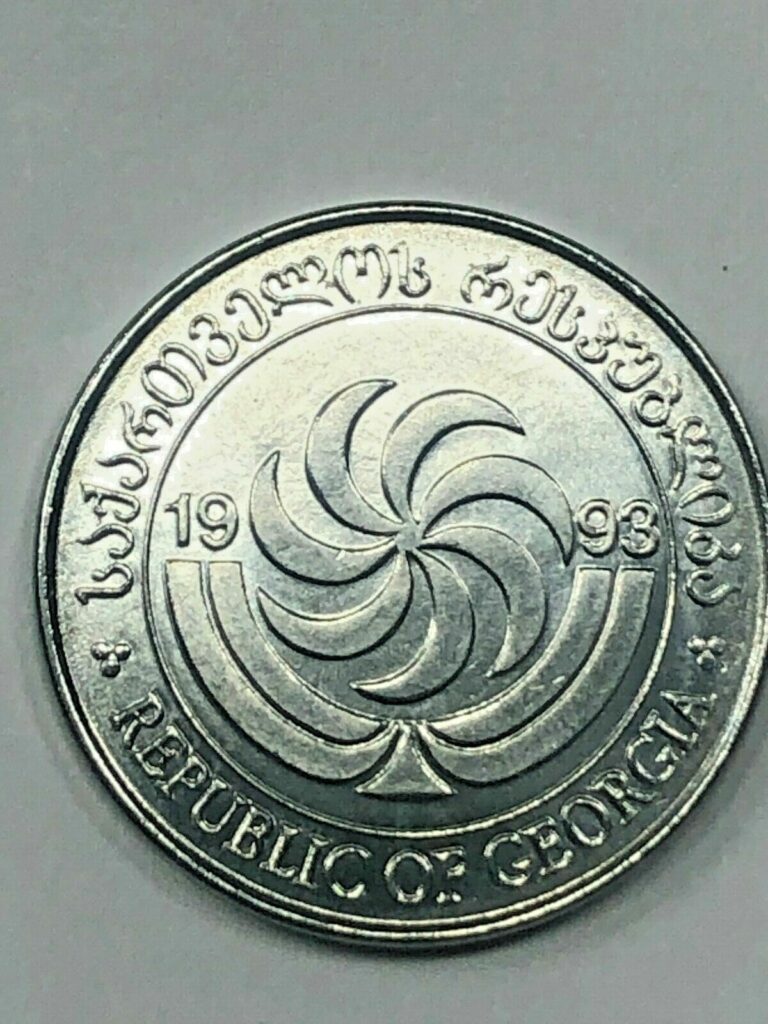 Read more about the article 1993 Georgia Uncirculated 2 Thetri Foreign Coin #200