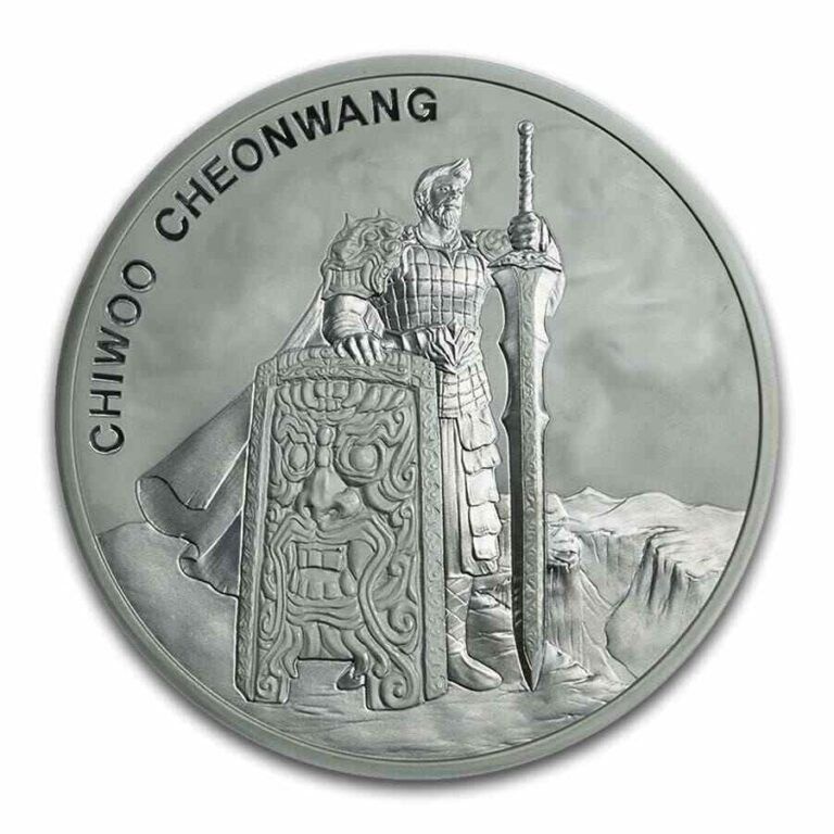 Read more about the article 2019 South Korea 1 oz Silver Chiwoo Cheonwang BU – SKU#189571