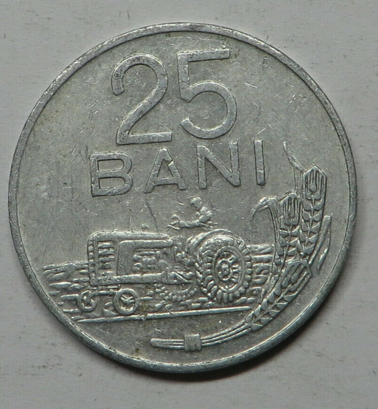 Read more about the article Romania 25 Bani 1982 Aluminum KM#94a