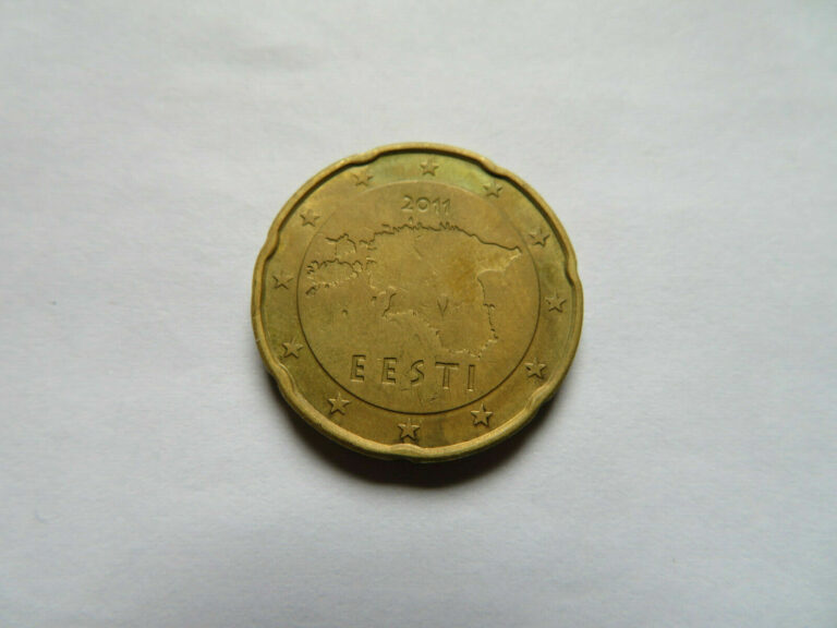 Read more about the article Rare 20 Euro Cents Coin – ESTONIA – 2011 – ESTI – World Coins