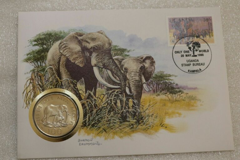 Read more about the article Tanzania – 100 Shilingi 1986 – Elefant – Silber COIN COVER B43