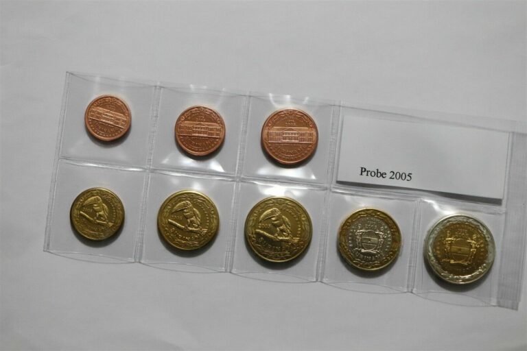 Read more about the article SURINAM 2005 FANTASY EURO PATTERN COIN SET B36 #164