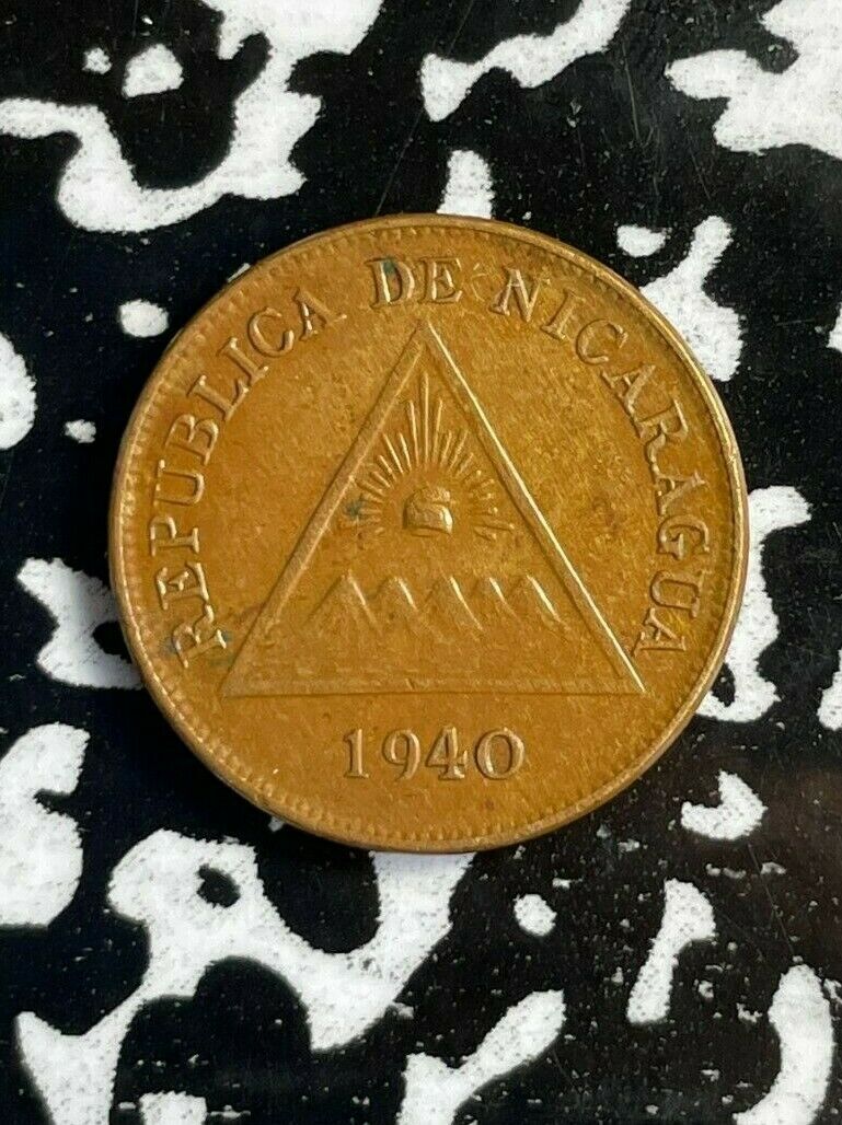 Read more about the article 1940 Nicaragua 1 Centavo Lot#X6250 Nice!