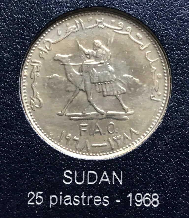 Read more about the article Sudan 1968 25 Piastres Coin ~ FAO ~ Food For All