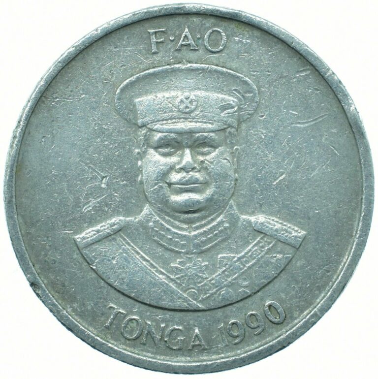Read more about the article 1990 TONGA / 10 SENITI BEAUTIFUL COLLECTIBLE COIN #WT35980