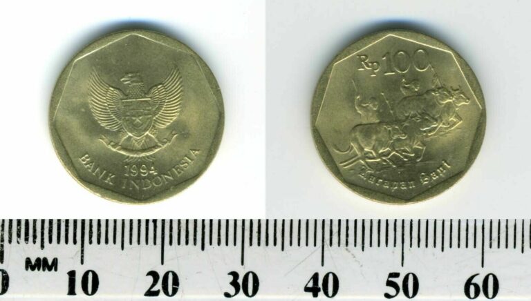 Read more about the article Indonesia 1994 – 100 Rupiah Aluminum-Bronze Coin – Buffalo Racing