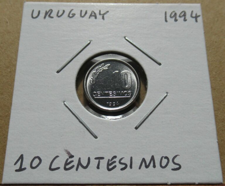 Read more about the article Uruguay 10 Centesimos 1994 Coin in 2×2 Flip A1002