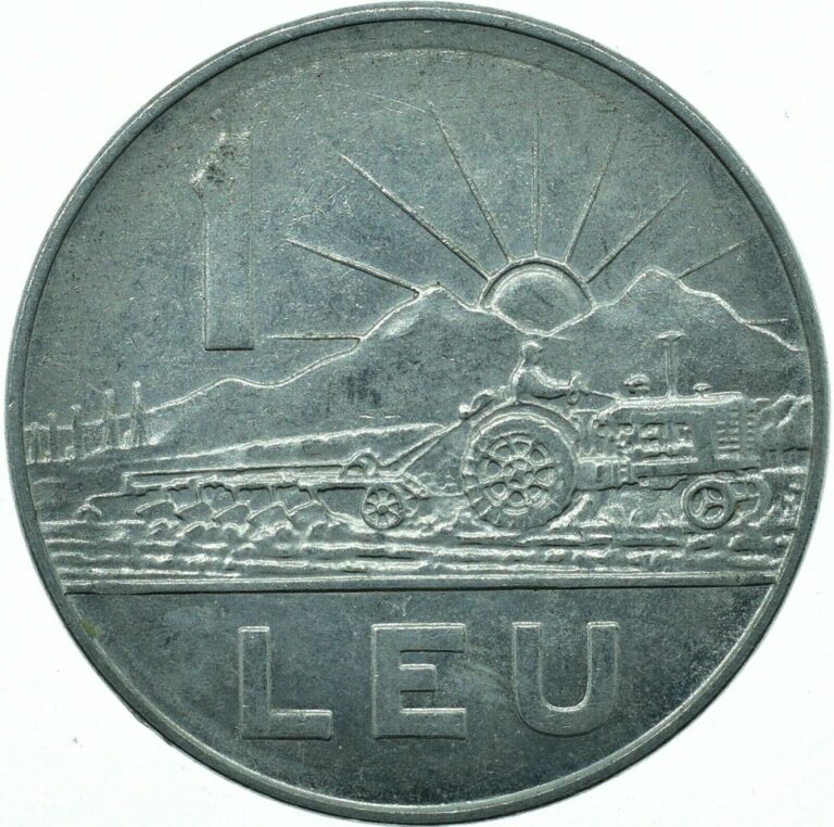 Read more about the article Socialist Romania  1 LEU   1966  Bucharest       #WT26059