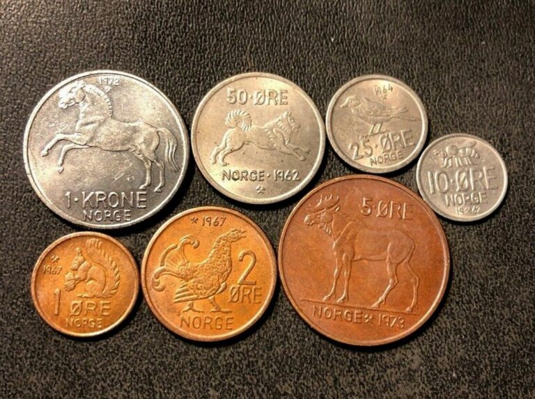 Read more about the article Vintage Norway Coin Lot – ANIMAL SERIES – FULL SET – FREE SHIPPING