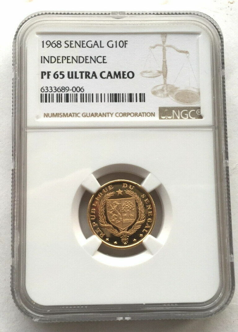 Read more about the article Senegal 1968 Independence 10 Francs NGC Gold Coin Proof