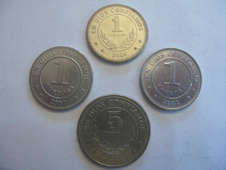 Read more about the article Small Lot of Circulated Cordoba Coins From Nicaragua