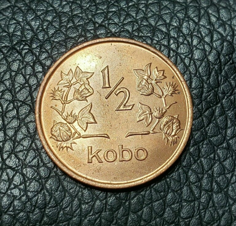 Read more about the article 1973 NIGERIA 1/2 KOBO COIN