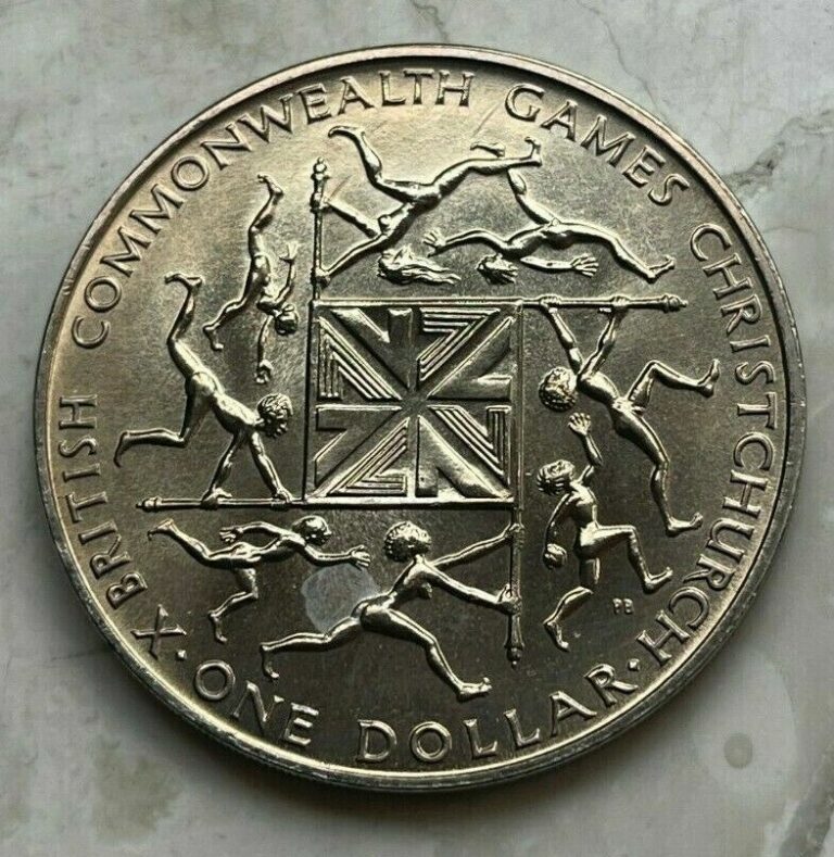 Read more about the article 1974 New Zealand 1 One Dollar – Commonwealth Games