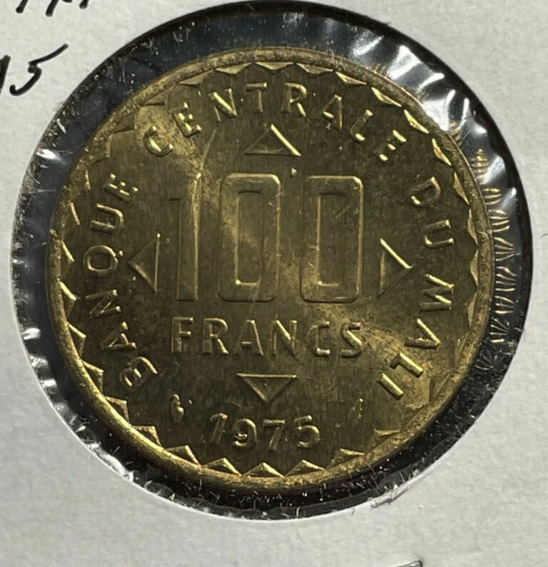Read more about the article Mali 1975 100 Francs Coin