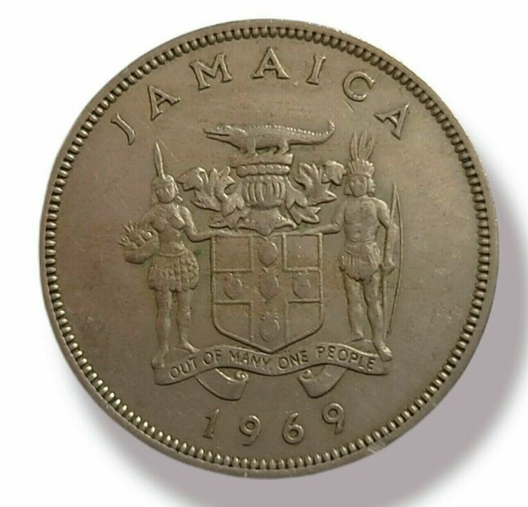 Read more about the article Jamaica 1969 Coin 25 Cent Unc Ungraded Jamaican Nice Details