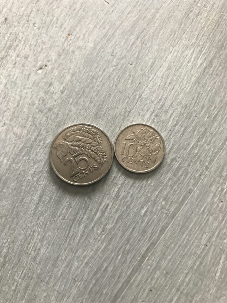 Read more about the article 2 Coins Trinidad And Tobago 10 Cent 1990   25 Cent 1978