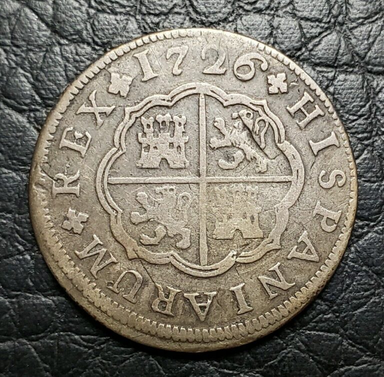 Read more about the article Silver 1726 CA JJ Spain 1 Real | Philip V