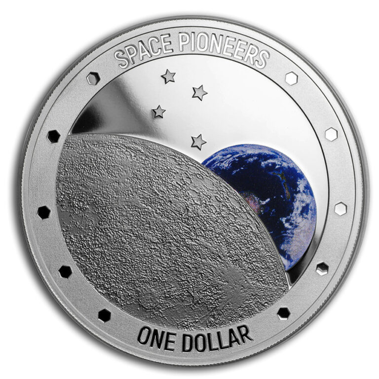 Read more about the article 2019 New Zealand $1 Space Pioneers 1 oz .999 Silver Proof Coin – 1 500 Made