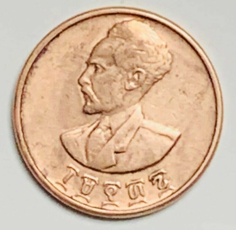 Read more about the article EE1936 (1943-44) Ethiopia 5 Cents KM# 33 Circulated Condition