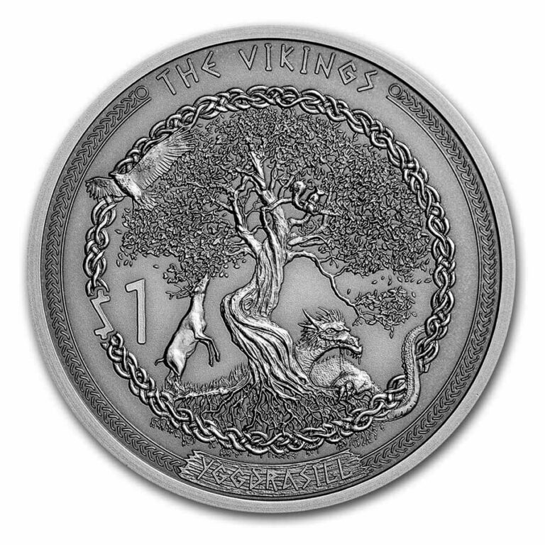 Read more about the article 2022 Samoa 1/2 oz Silver The Vikings: Yggdrasill – SKU#245388