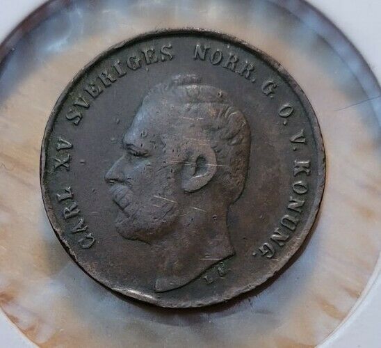 Read more about the article 1872 Sweden 1 Öre World Coin