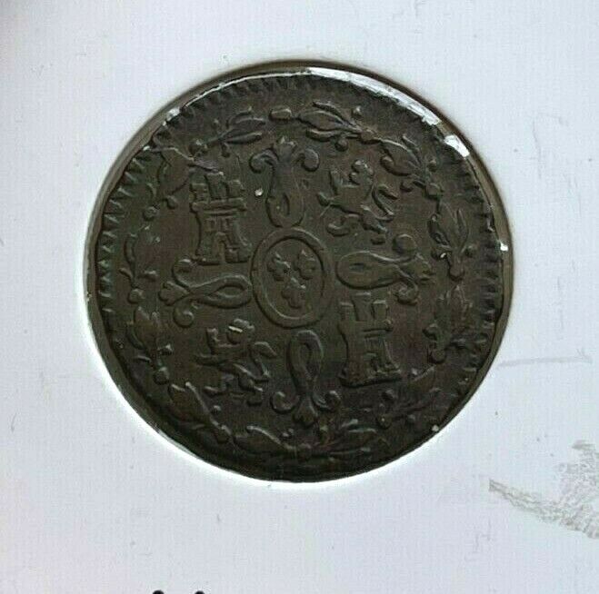 Read more about the article 1828 Spain 2 Maravedis – Nice Copper