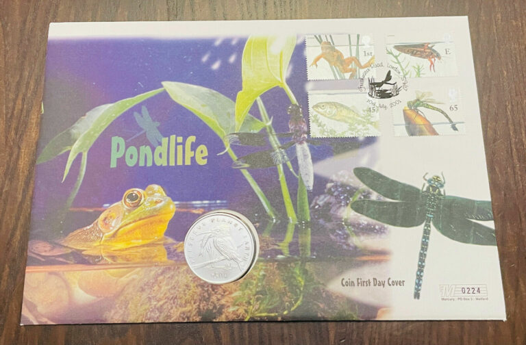 Read more about the article 1994 PRESERVE PLANET EARTH Coin Cover PNC PONDLIFE 2001 BOSNIA D500 COIN UNC