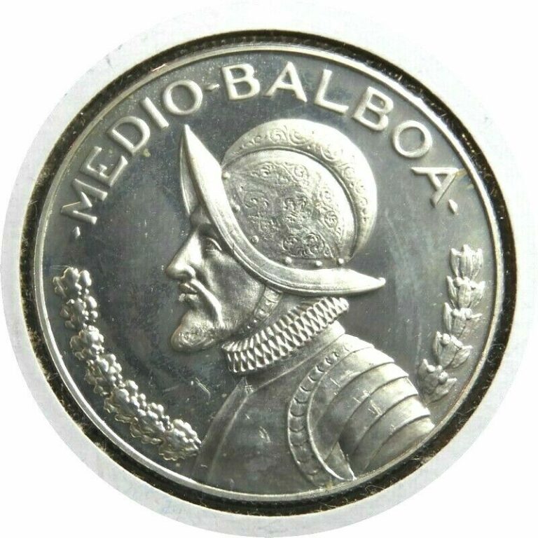 Read more about the article elf Panama 1/2 Balboa 1968 (S) Silver Proof San Francisco  Mint