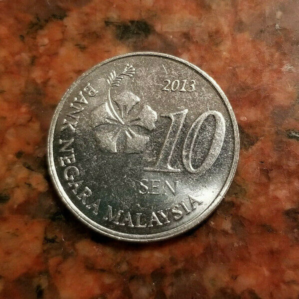 Read more about the article 2013 MALAYSIA 10 SEN COIN – #9670