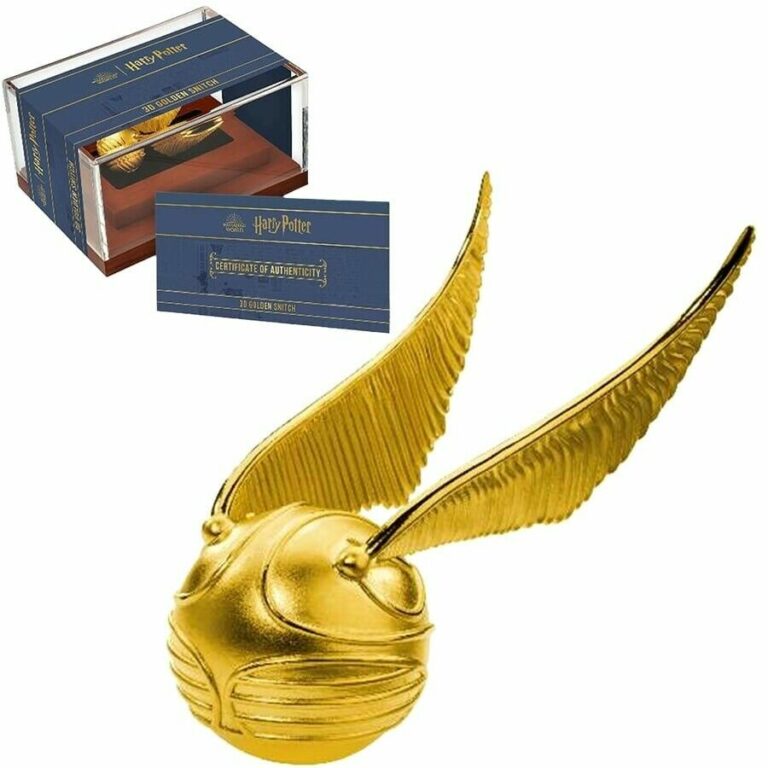 Read more about the article 2022 Samoa 3 oz Silver Harry Potter Golden Snitch 3D Shaped Coin .999 Fine