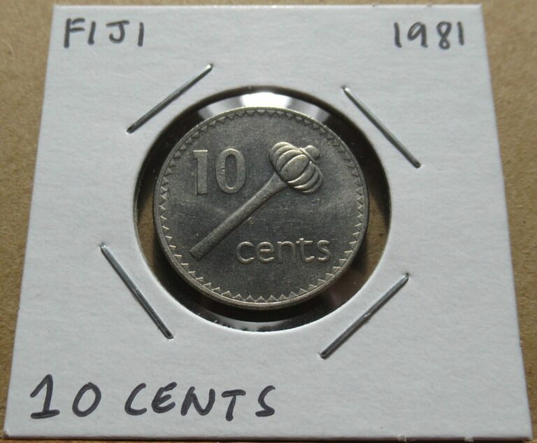 Read more about the article Fiji 10 Cents 1981 Coin in 2×2 Flip B0508