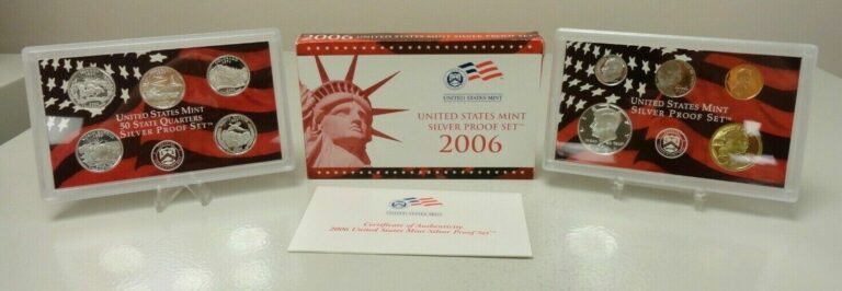 Read more about the article 2006 United States 90% silver proof set of 10 coins #69422 FREE SHIPPING